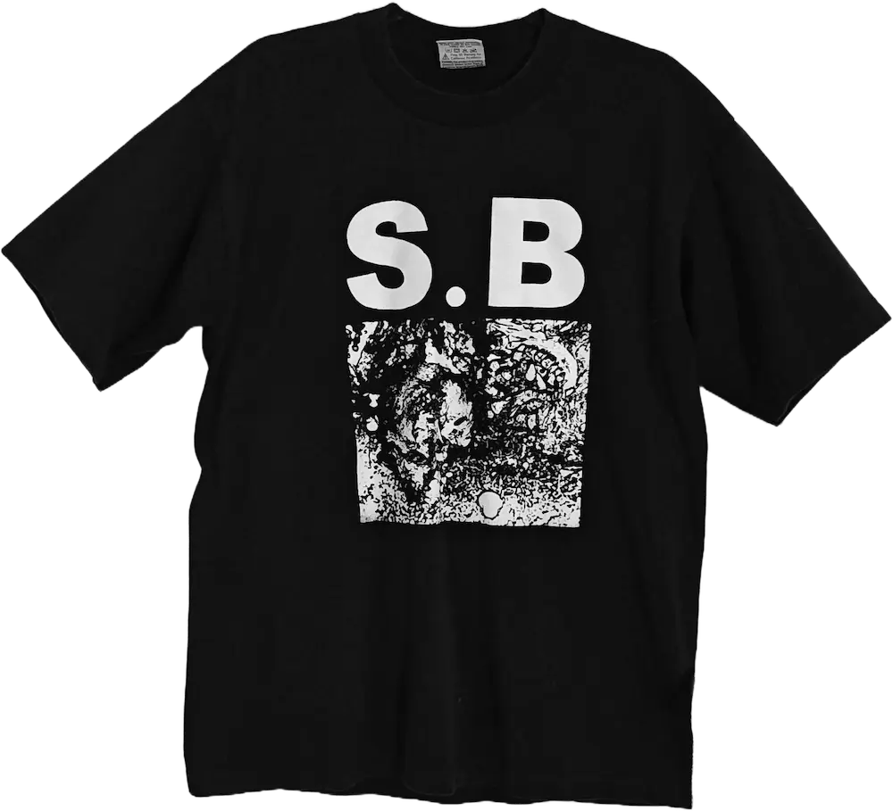 Camisa negra S.B., diseño 2024